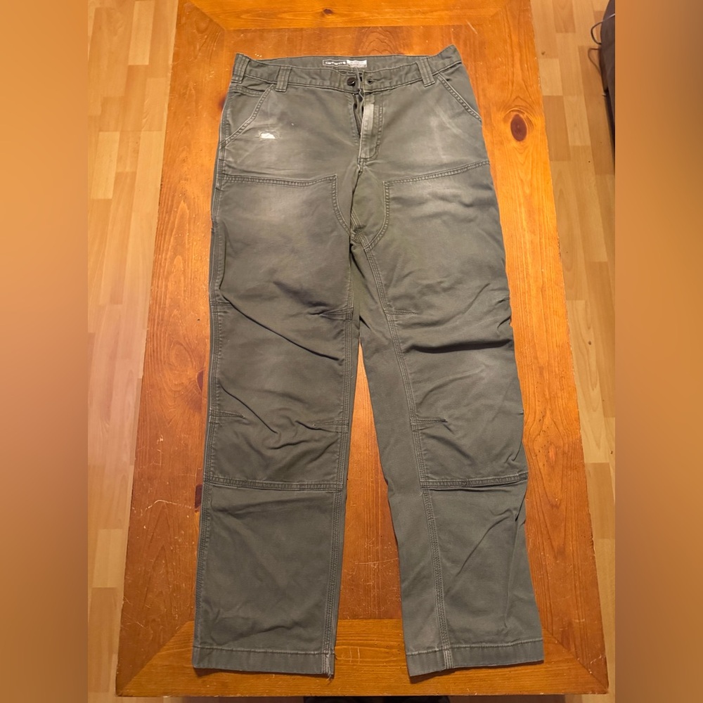 Carhartt Men's Olive Green Pants